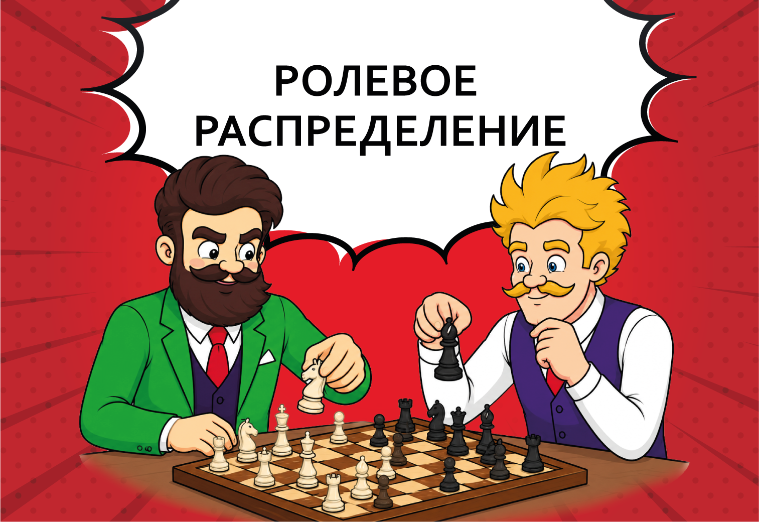 Карта «Ролевое распределение»